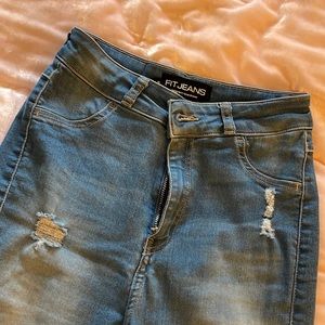 High waisted XS fitjeans